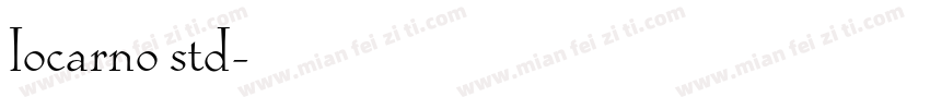 locarno std字体转换